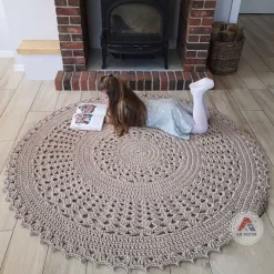 thảm macrame trải sàn MT10