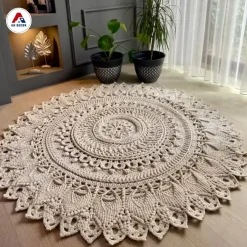 thảm trải sàn macrame